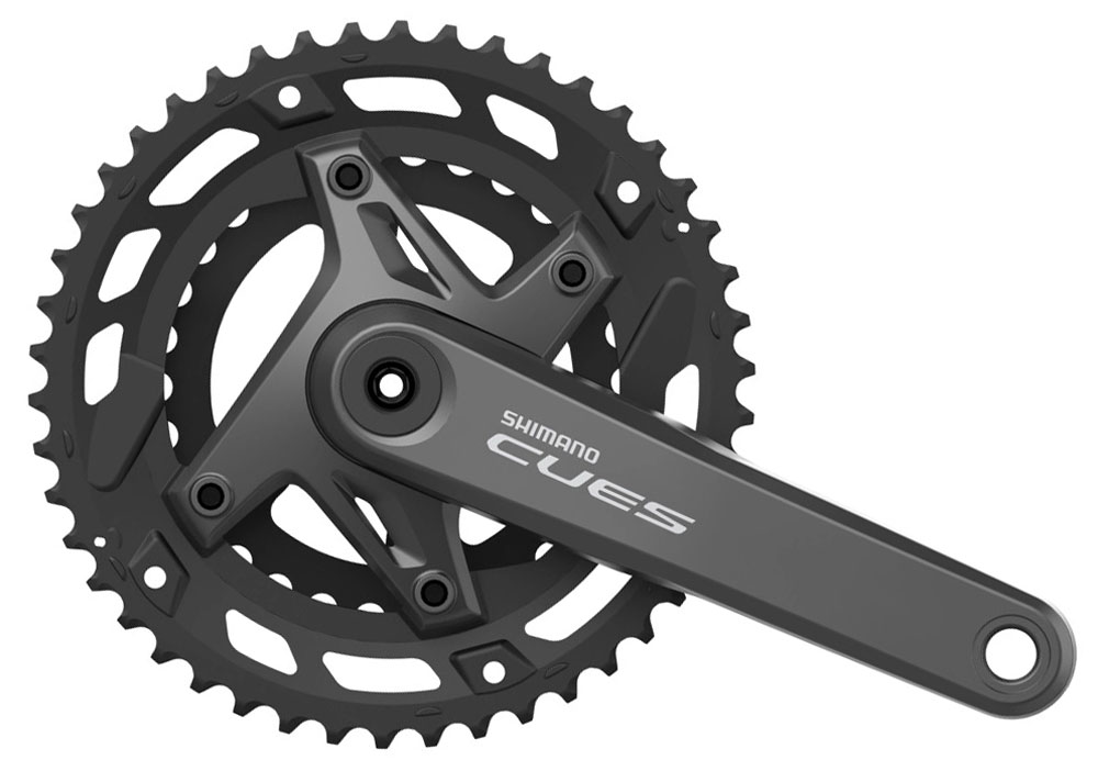 CUES FC-U6000 pédalier 9/10 vitesses 46/30 sans protection de chaîne TOP-DEAL