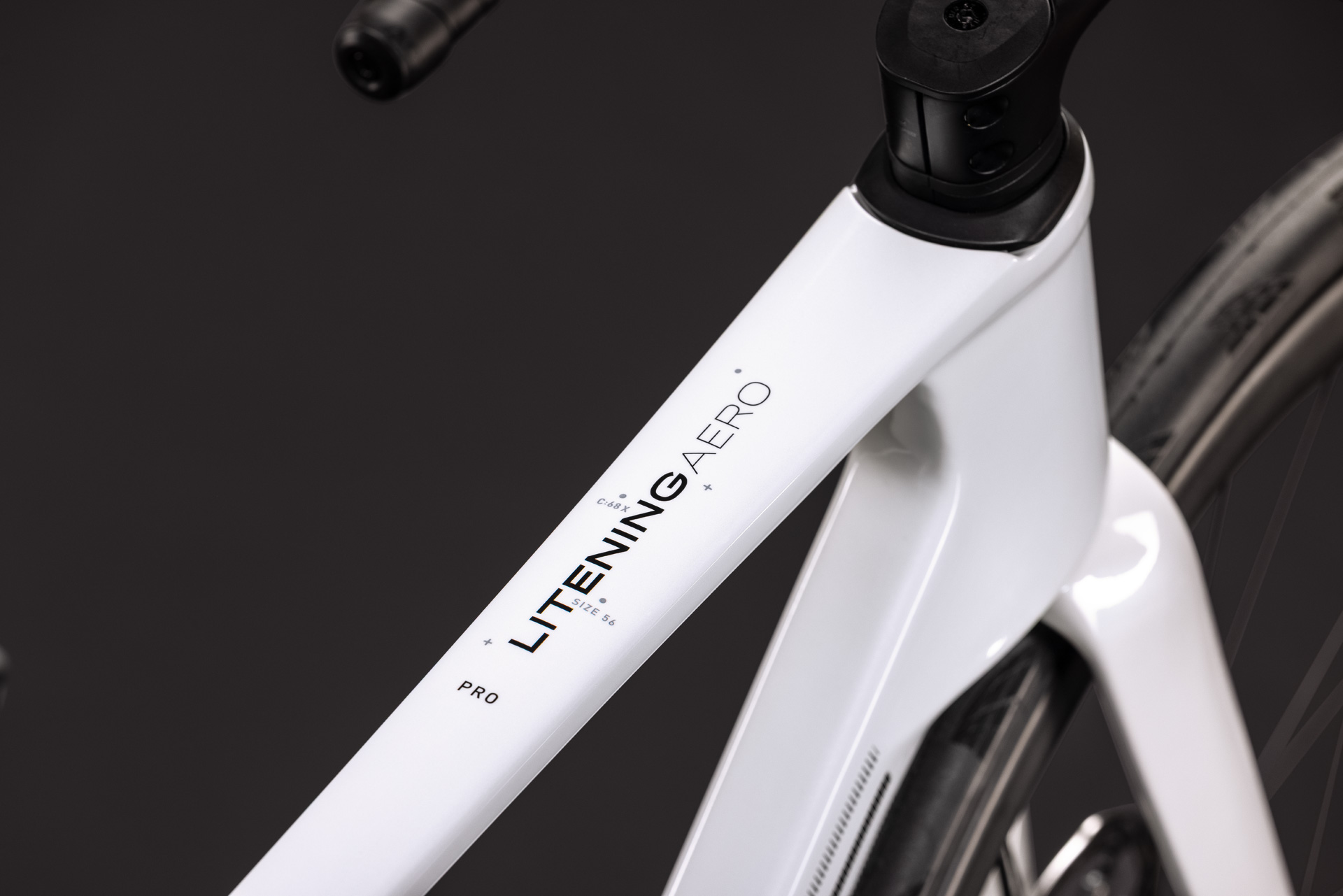 Litening AERO C:68X Pro chalky´n´black