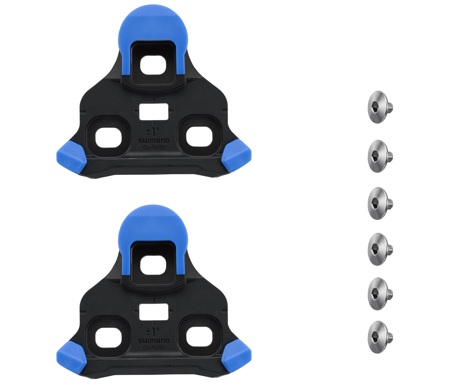 Crampons/plaques de pédale CL-SL120 SPD-SLR avec une liberté de mouvement de 1°