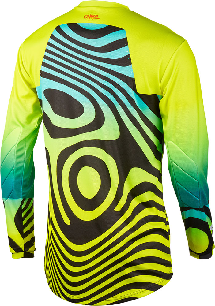 Element Nova - Kinder MTB Langarmtrikot Neon Yellow