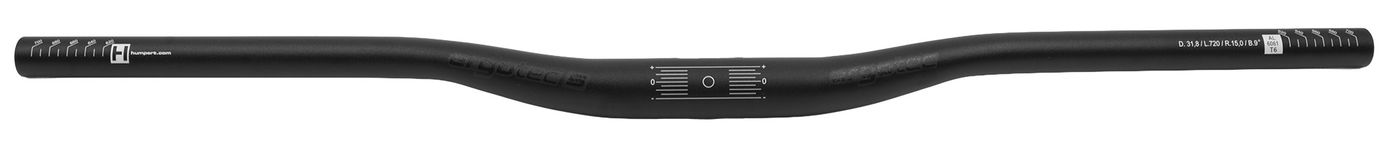 Manillar Low Riser 15, 31,8 x 720 mm, OFERTA ESPECIAL