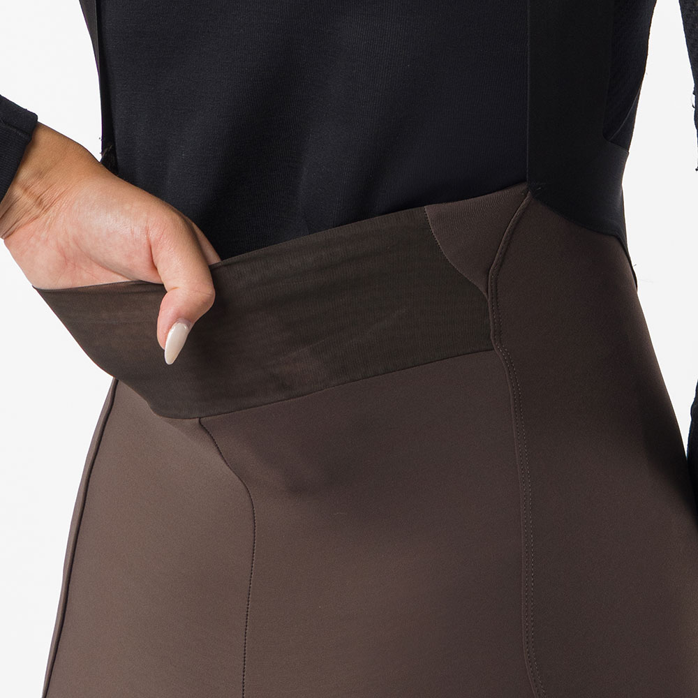 Espresso 2 DT - Damen Trägerhose mit Polster Chestnut