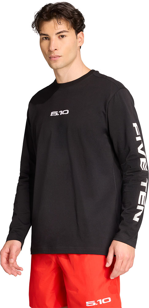 5.10 Logo - Maglia a maniche lunghe MTB