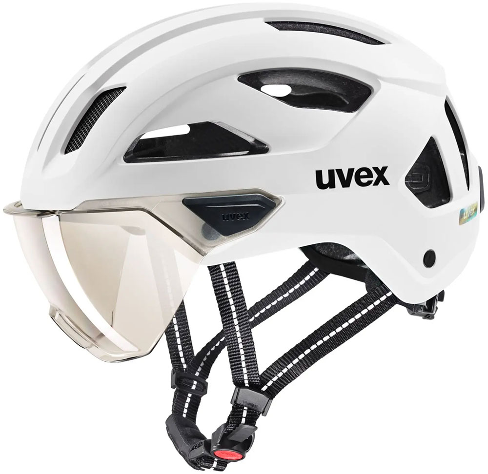 stride visor - Urban Helm White Matt