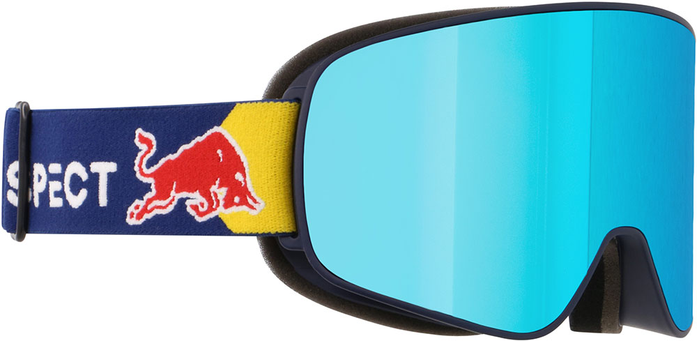 RUSH-14BL3 Smoke with Blue Mirror - Gafas de esquí