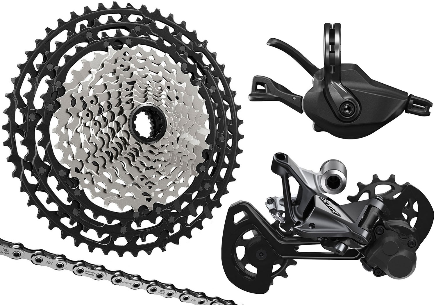 パーツ STAGES XTR FC-M9000 170mm パーツ STAGES XTR FC-M9000 170mm XTR ENDURO クランクセット 176 mm