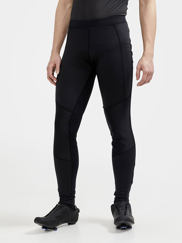 Core Bike Subz Wind - Cycling Tights with Pad Black