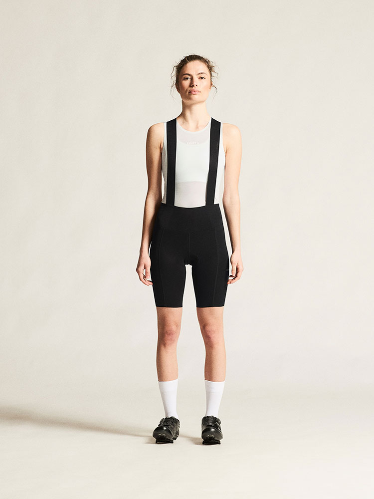 Endurance C2 - Short à bretelles pour femmes avec rembourrage