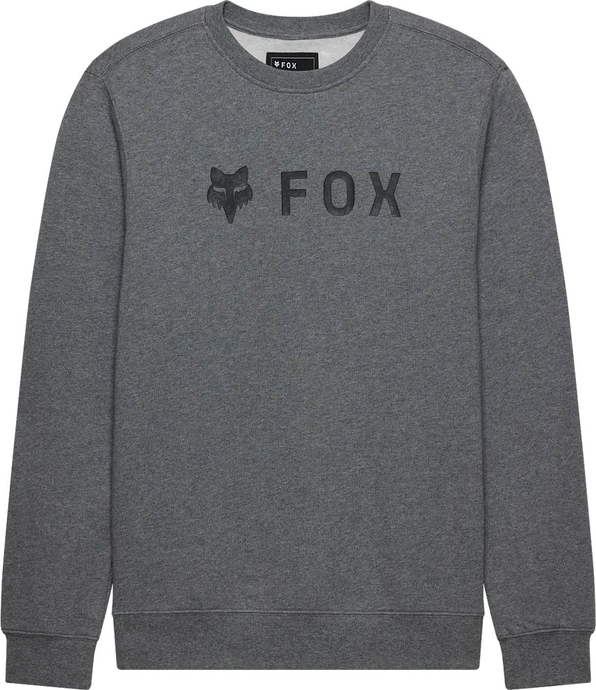 Jersey Absolute Fleece Crew - Color gris grafito jaspeado