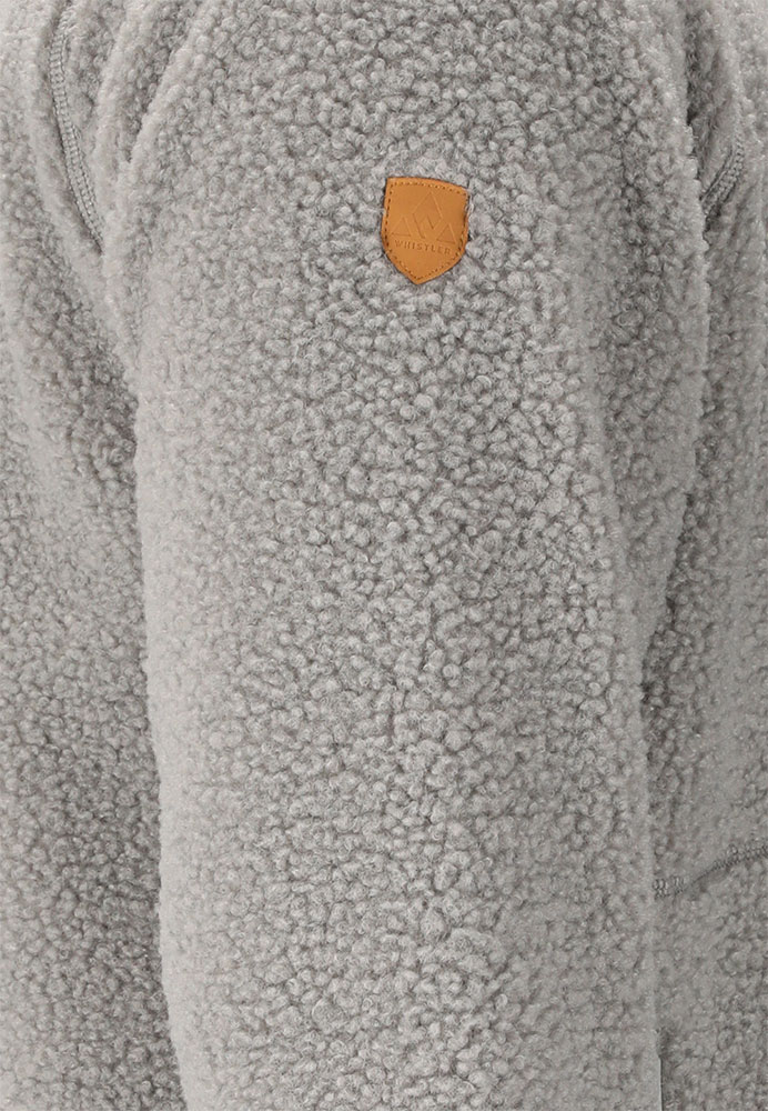 Pioner Teddy - Fleecejacke Ultimate Gray
