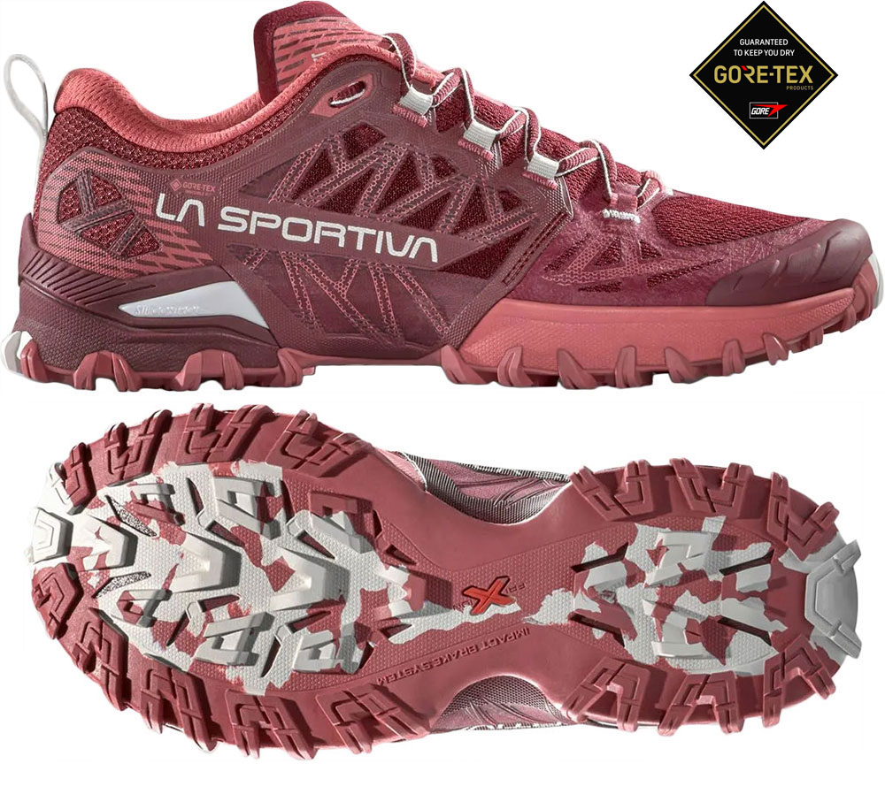 Bushido III GTX – Women’s Trail Running Shoes Redwood/Rosebay