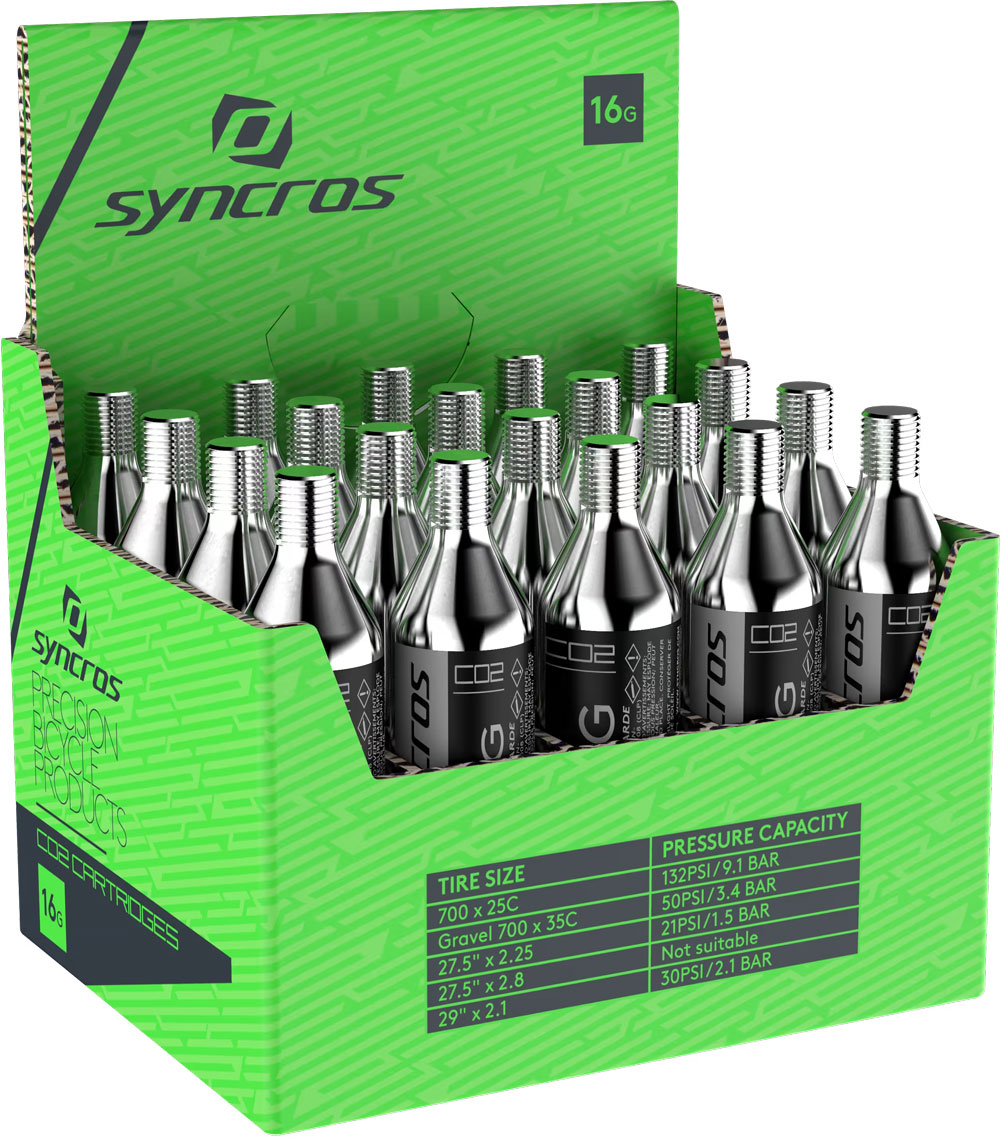 Wkład CO² 16 g z gwintem, opakowanie 20 sztuk – SUPER OFERTA