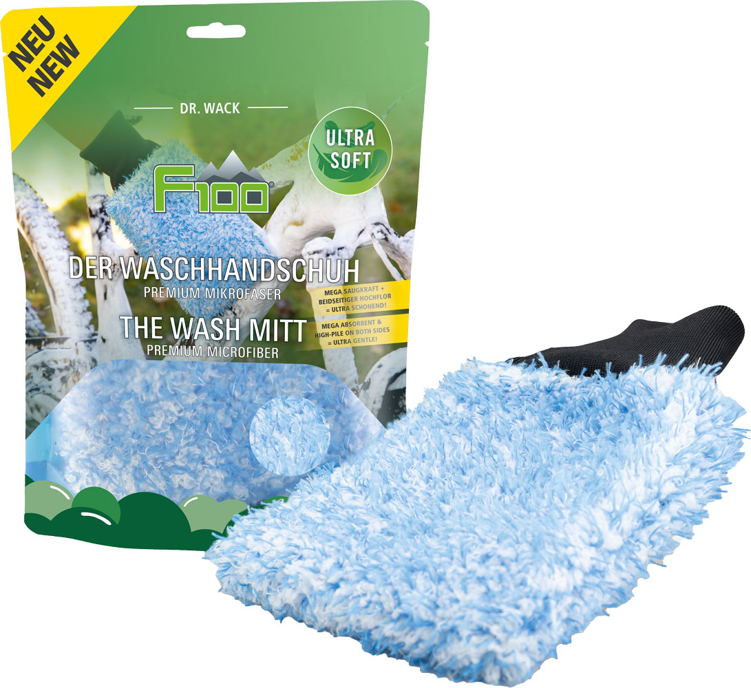 F100 – The Premium Microfibre Car Wash Glove