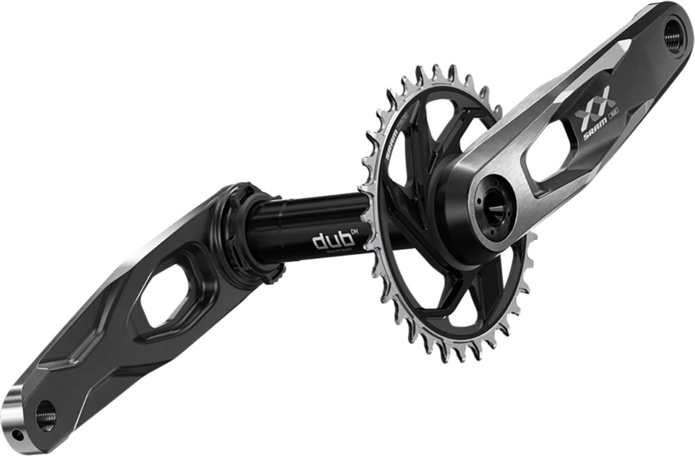 XX DH Transmisión DUB DH 1x7-velocidad bielas 34T