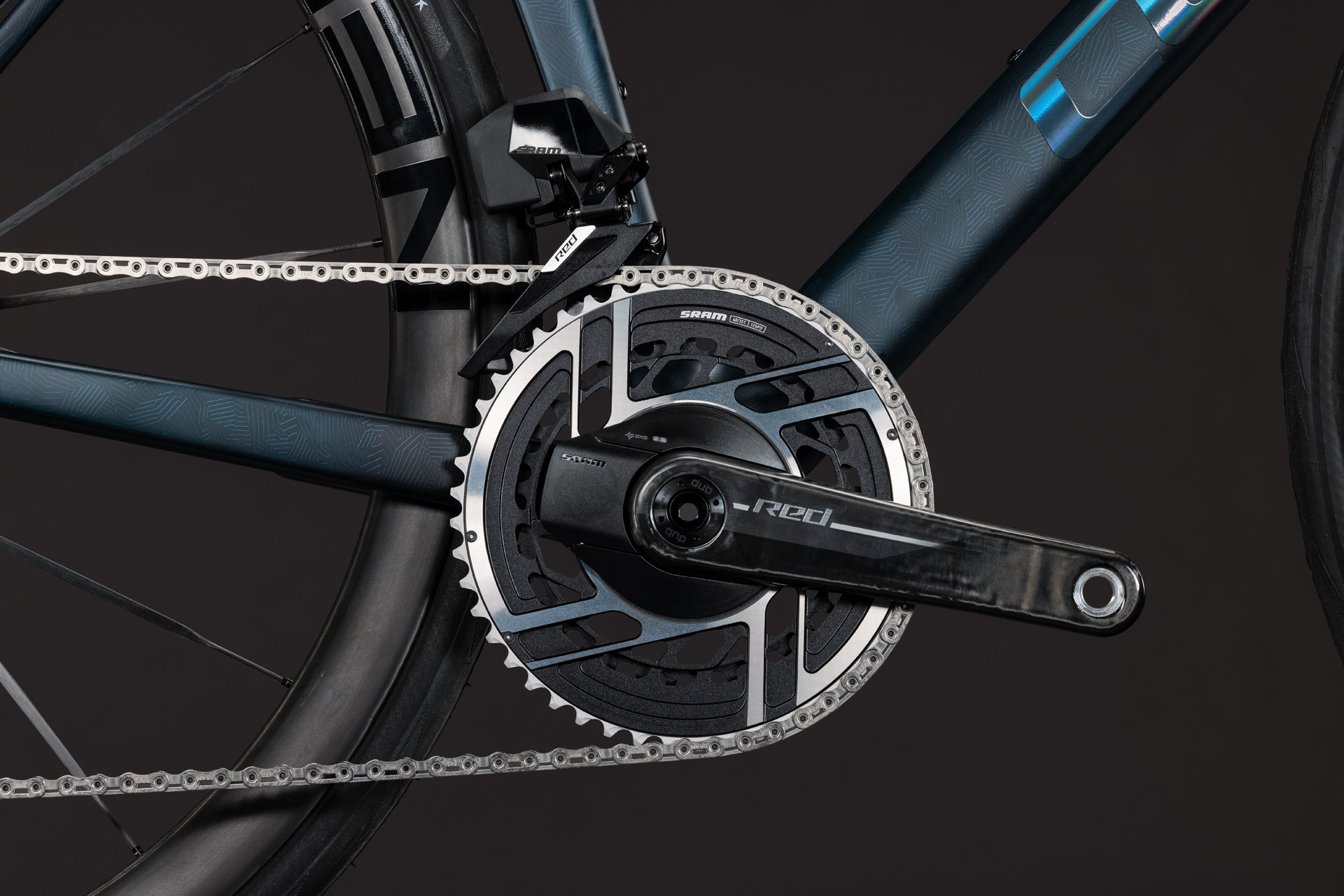 Litening AIR C:68X SLX liquidblue´n´crisscross