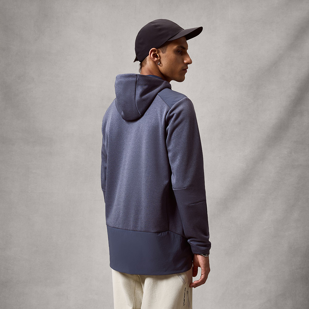 Trailster Tech – MTB Hoodie Carbon Grey