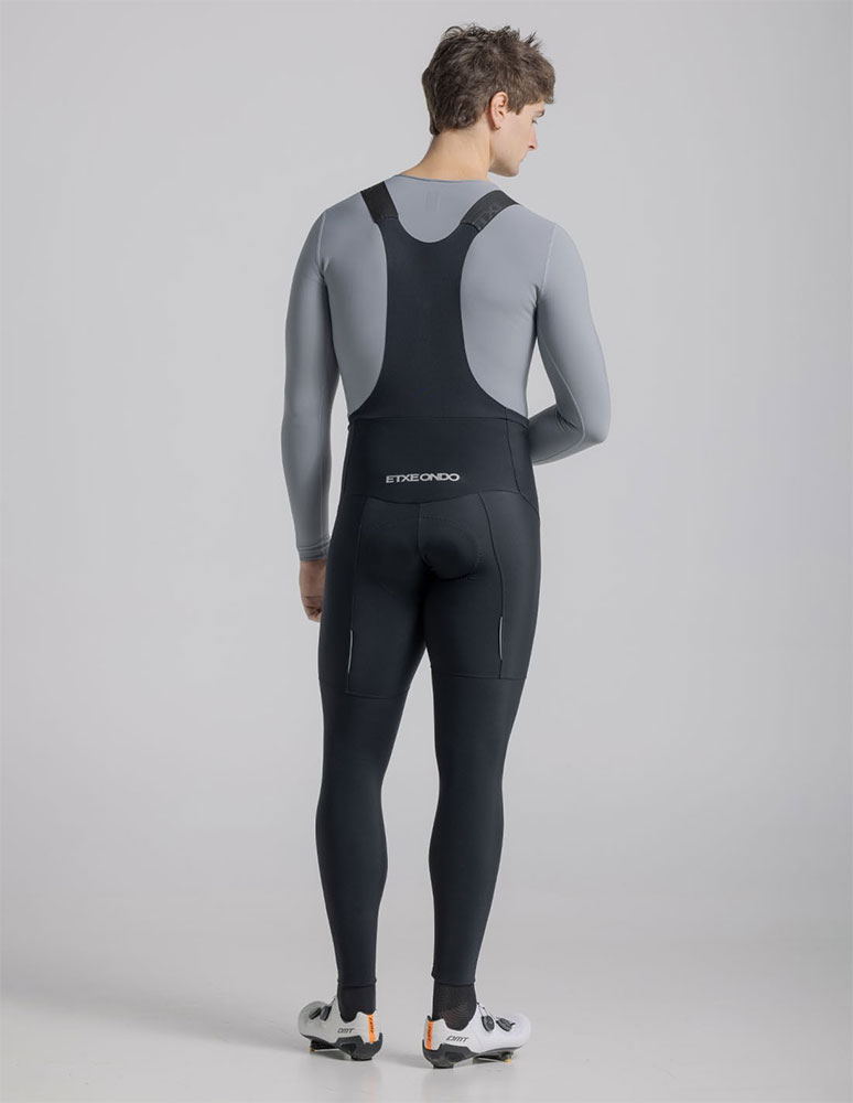 Culote Kom Thermo - Pantaloncini da ciclismo con imbottitura, nero