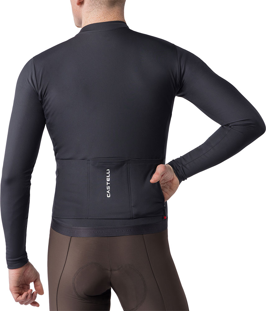 Espresso Thermal 2 - Langarmtrikot Black/White