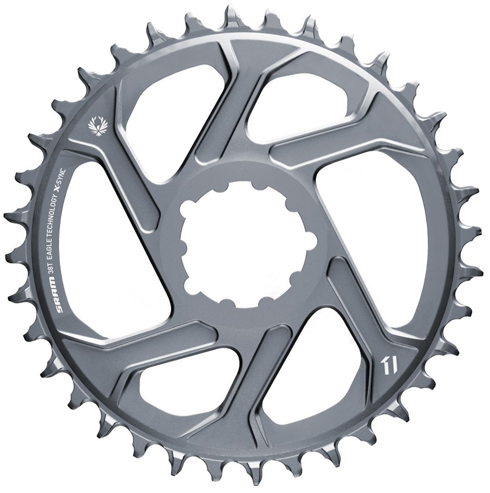 SRAM Eagle 12-speed Chainring X-Sync 2 Direct Mount 6mm Offset 12