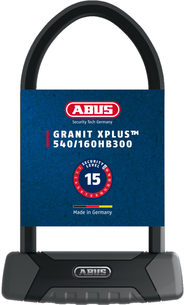 Abus Granit X-Plus 540/160HB300 U-Lock + USH540 Holder U-locks 
