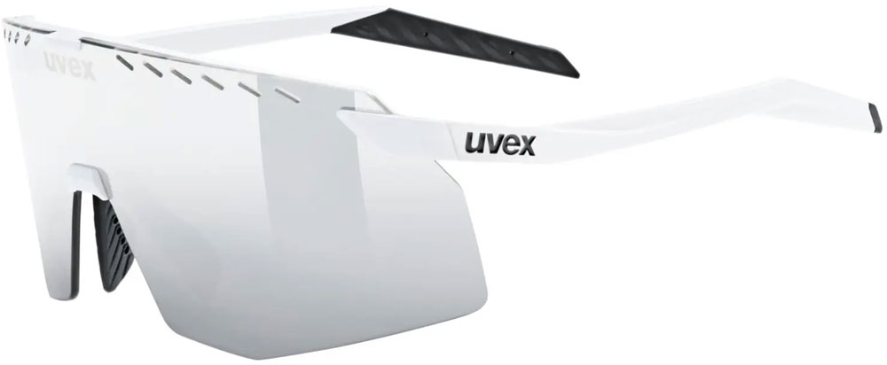 pace stage white matt/mirror silver - Sportbrille