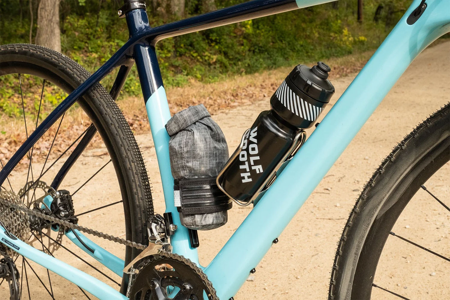 B-RAD TekLite Roll-Top Tasche, inkl. Montageplatte