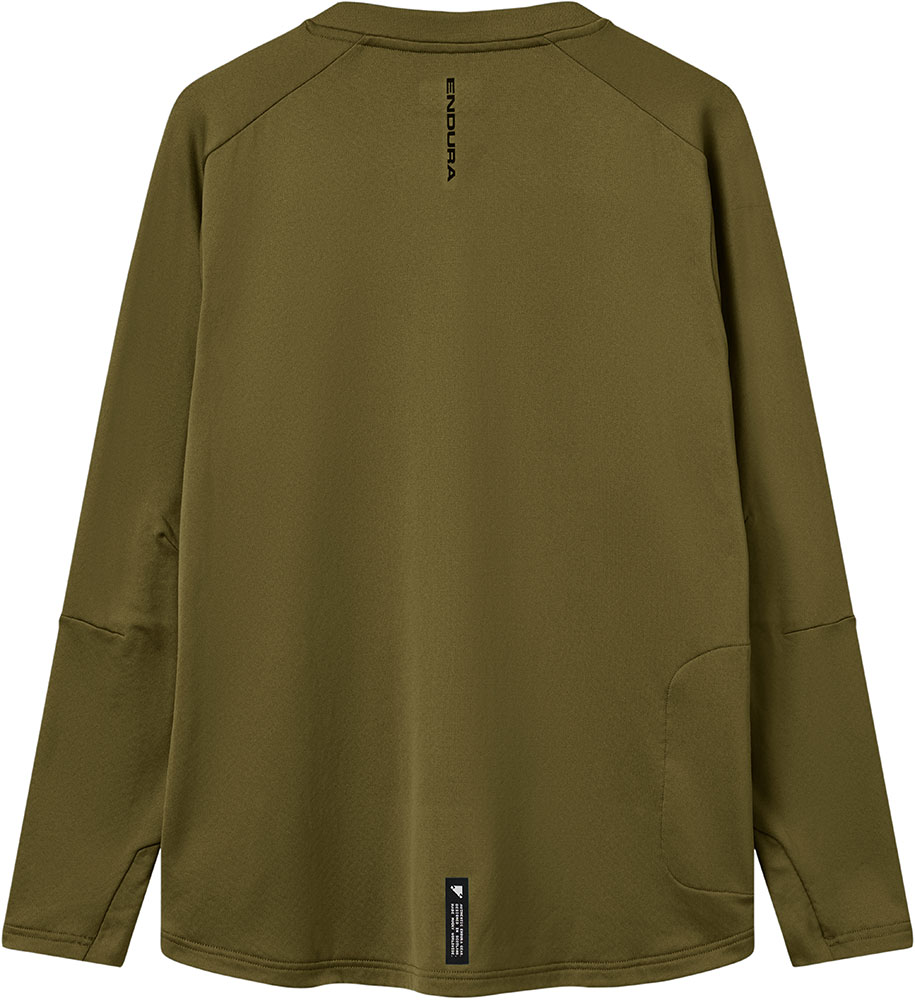 Alltrack Rout Fleece – MTB Long-Sleeved Top Green