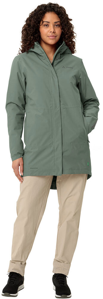 Cyclist Padded II - Cappotto da donna Agave