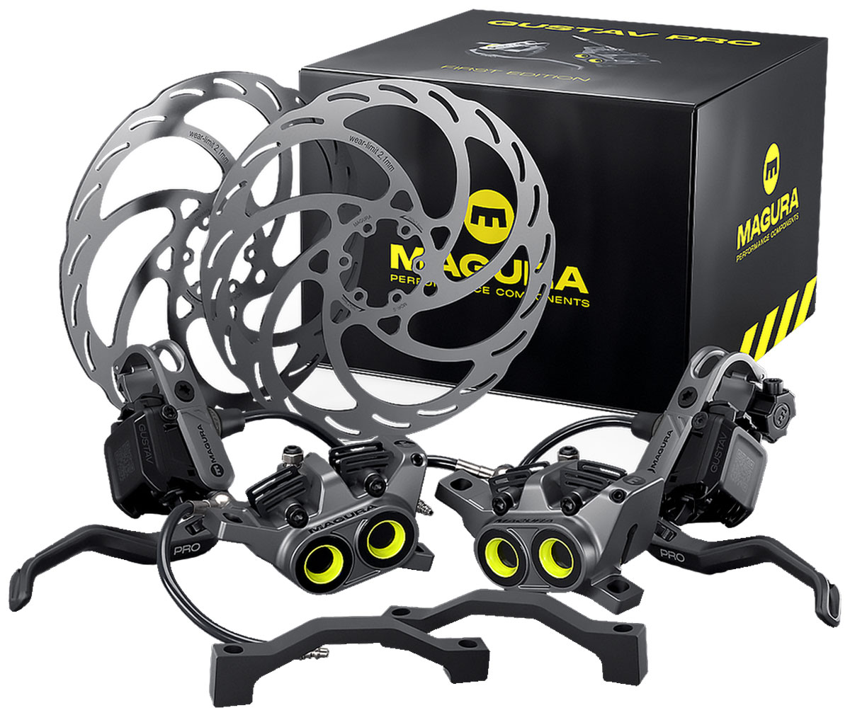Kit Freins à Disque Magura Gustav Pro First Edition – Hydraulique, VR & HR + Disques