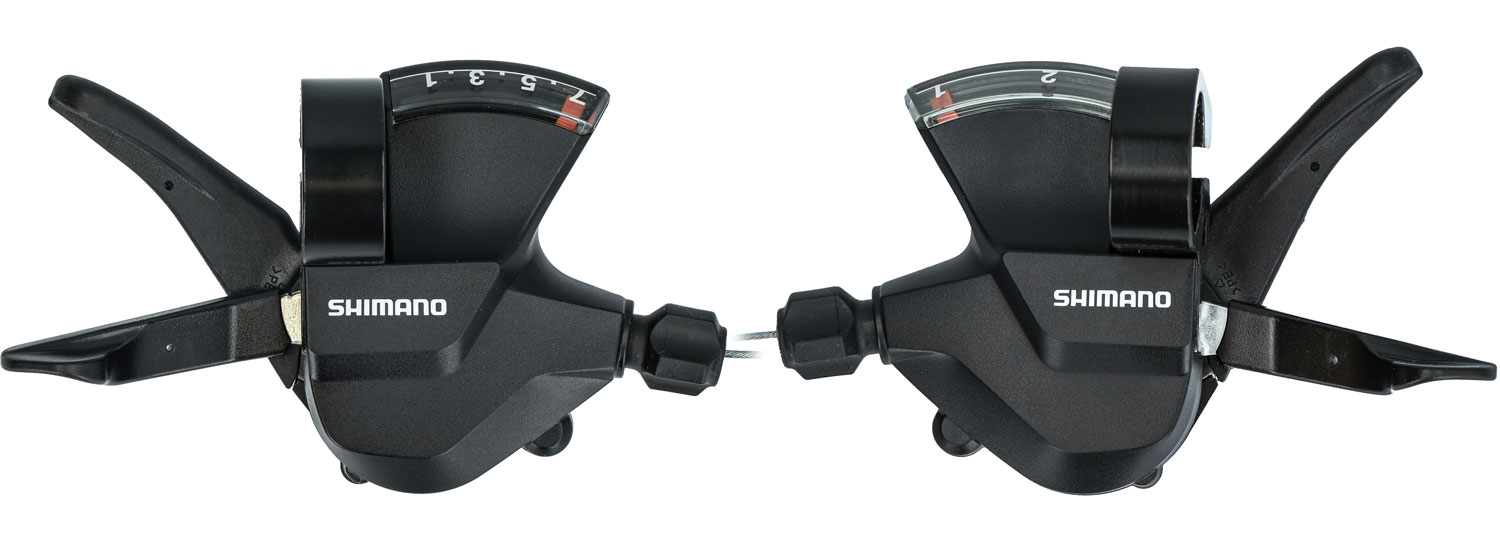 Shimano SL-M315 2x7-speed Shift Lever Set 5/6/7-speed | Bike-Discount