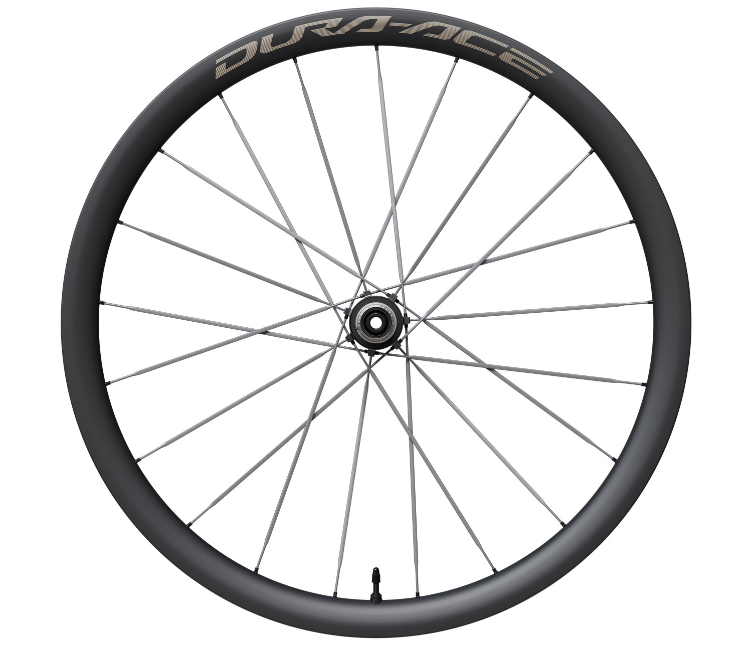 Paire de roues DURA ACE WH-R9370-TL 28" en carbone avec système Center-Lock