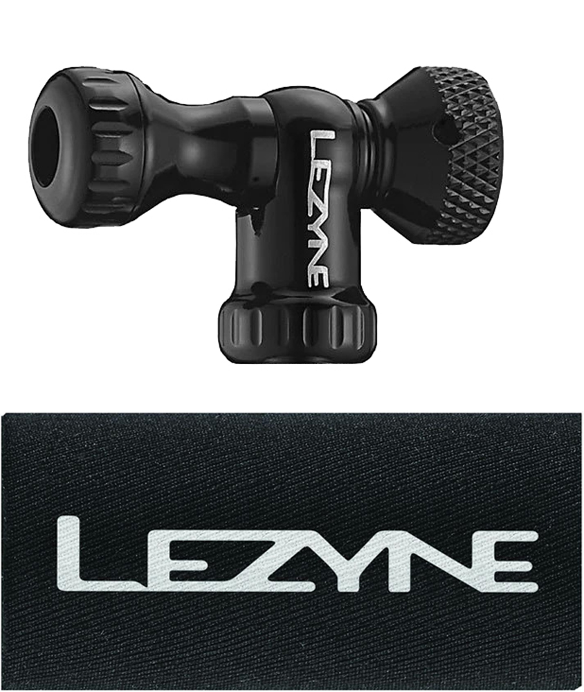 Percuteur CO2 LEZYNE TWIN KIT + Cartouche CO2 Filetée 16 g (x2
