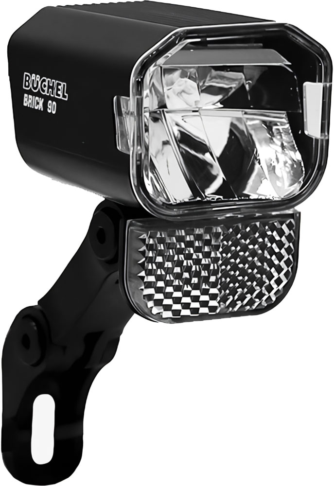 Phare pour vélo électrique Brick 90 (9-48 V)