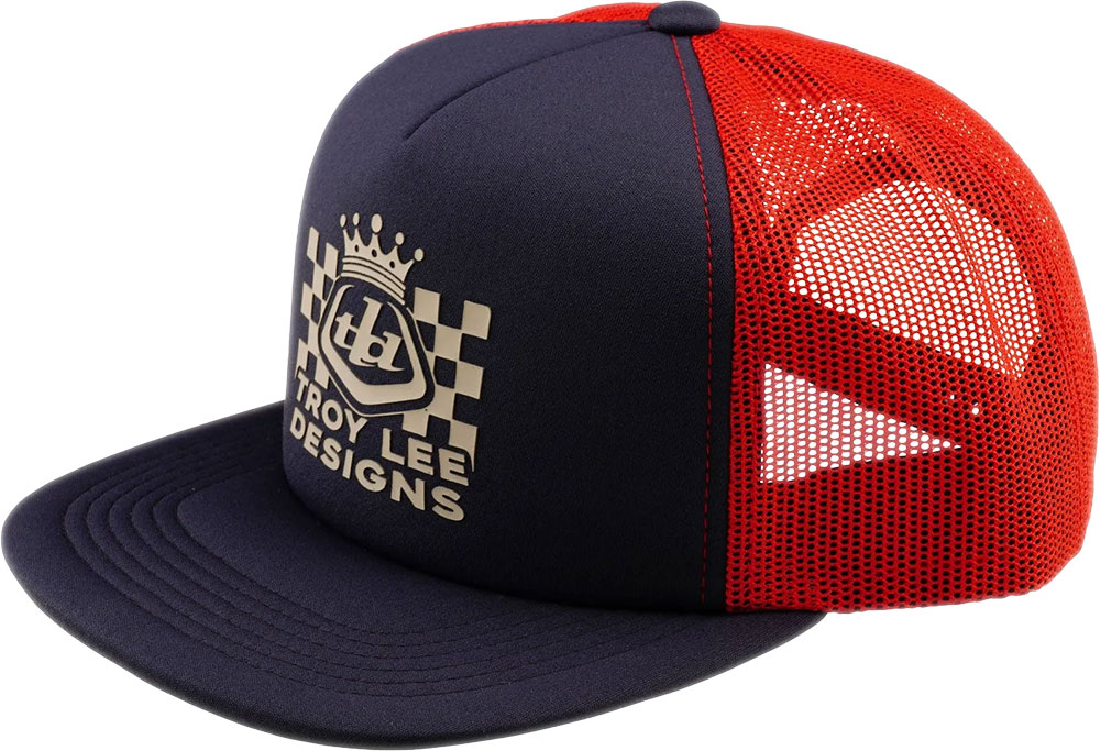 Gorra Trucker Snapback Friday Night - Rojo/Índigo