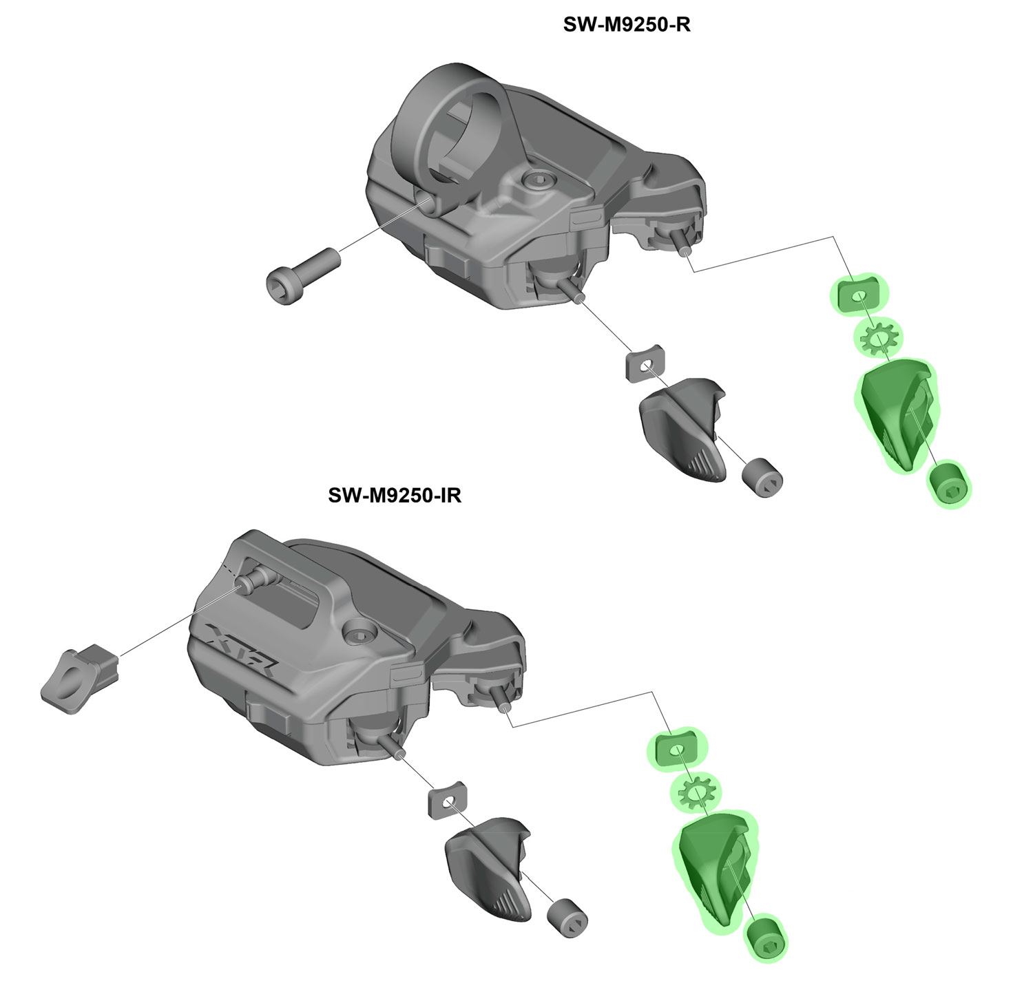 Switch Y Unit for SW-M9250/M8250 right