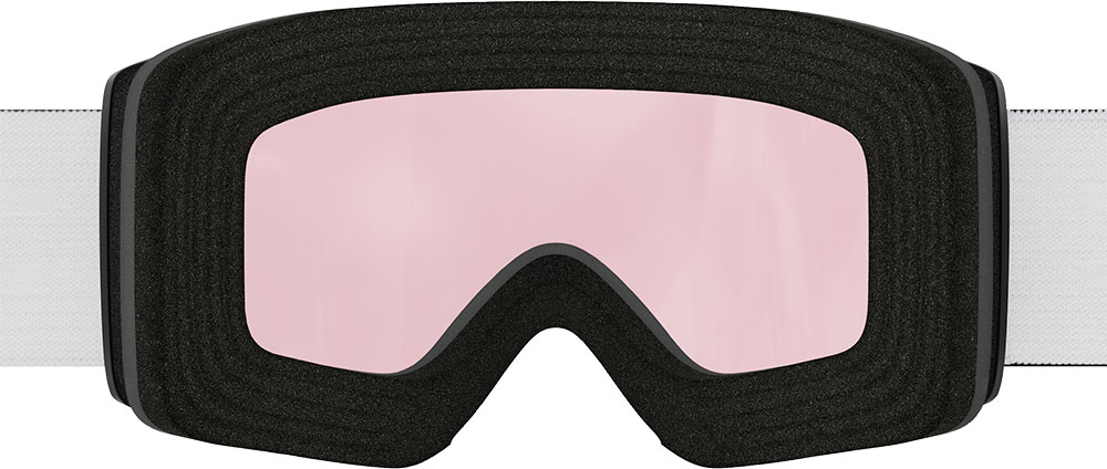 Trace Pro Silver Chrome - Ski Goggle Black