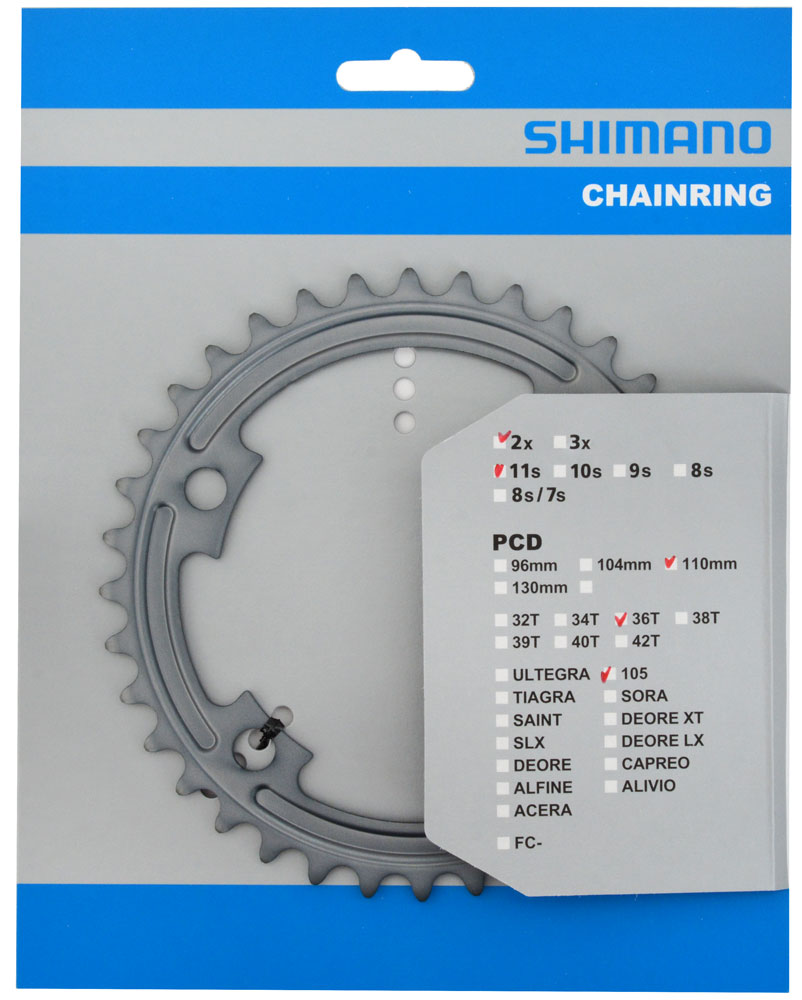 Shimano Chainring for FC-R7000 52/36T Chainring 11-speed | Bike