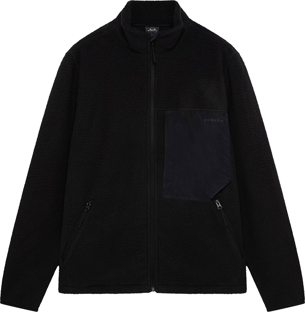 Snowdrift Mountain Fire Sherpa Full Zip - Fleecejacke Pitch Black