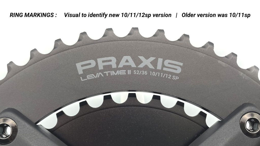 Praxis Works Zayante Carbon S M30 52/36Z Road Crankset Crank 2 x