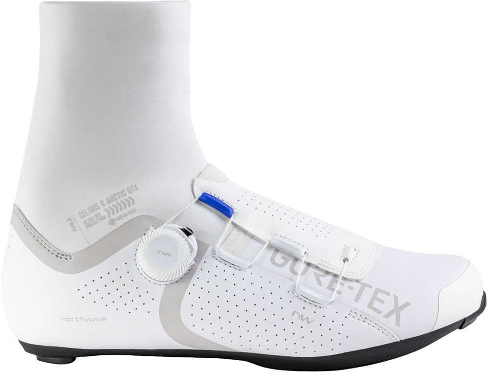 Celsius R Arctic GTX - Chaussures de vélo de course d'hiver, blanc