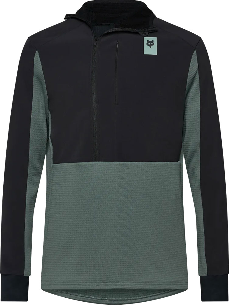 Defend Thermal - Sweat à capuche VTT Sage