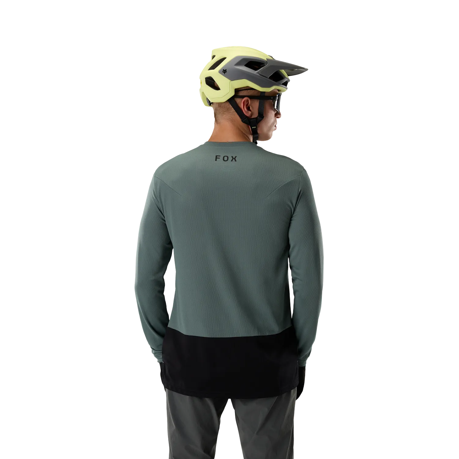 Ranger Fox Head – MTB Long-Sleeved Jersey Sage 