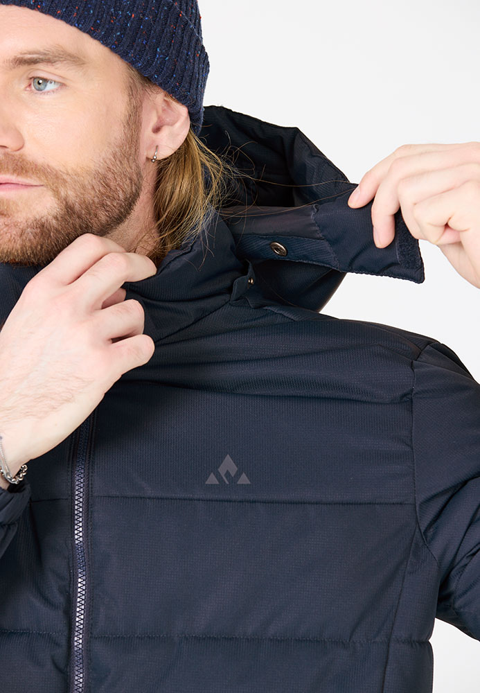 Carseno Puff – Quilted Jacket Navy Blazer