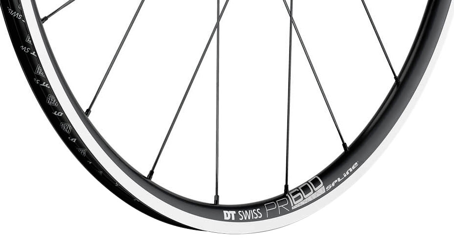 DT Swiss PR 1600 Spline 23mm Frontwheel Road Bike Wheel | Bike