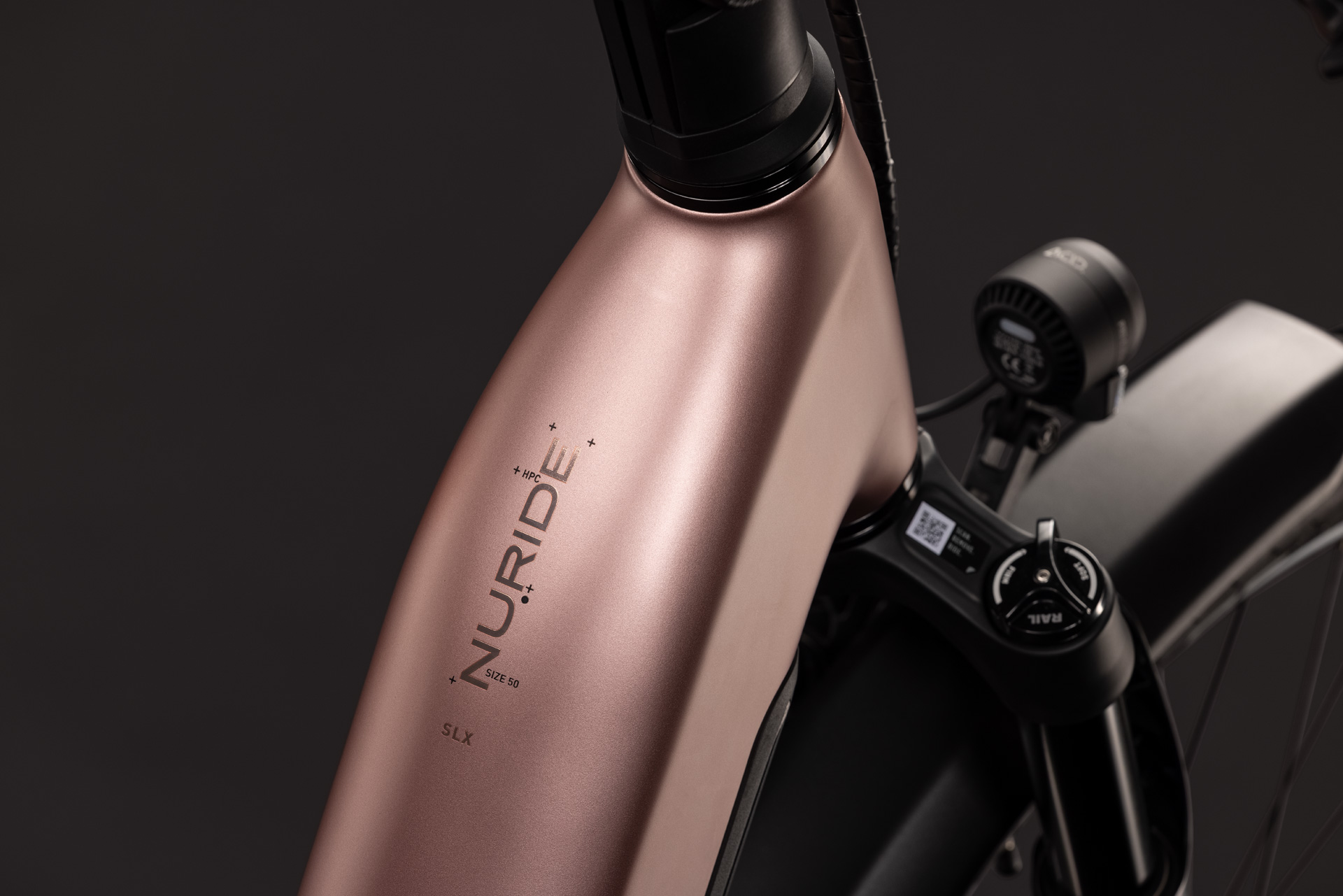 Nuride Hybrid ONE11 HPC SLX 800 mauve´n´black Easy Entry