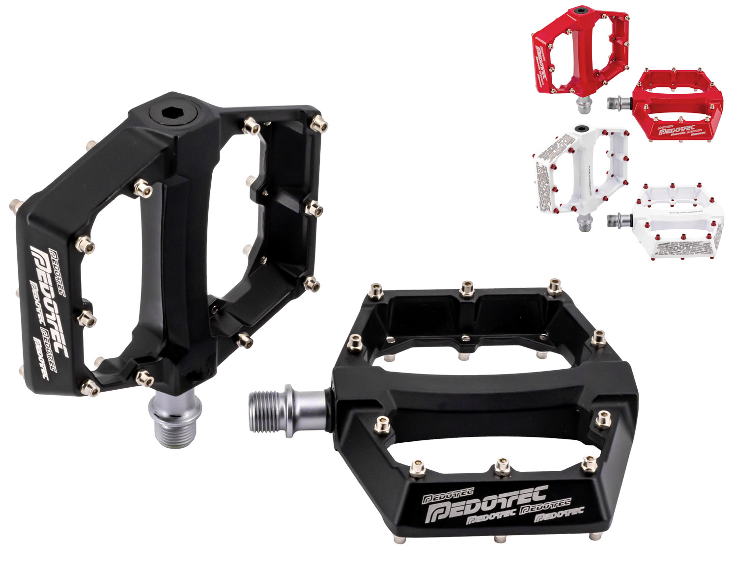 Pedale a piattaforma Thunder 220 in alluminio LSL