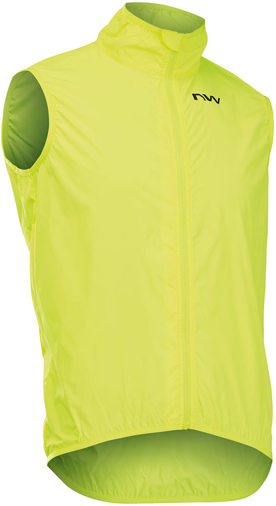 Vortex Vest - Gilet antivento giallo fluo