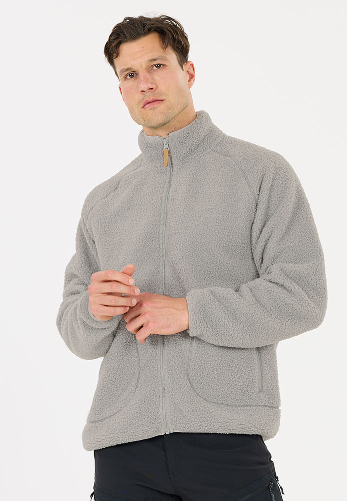 Pioner Teddy - Fleecejacke Ultimate Gray