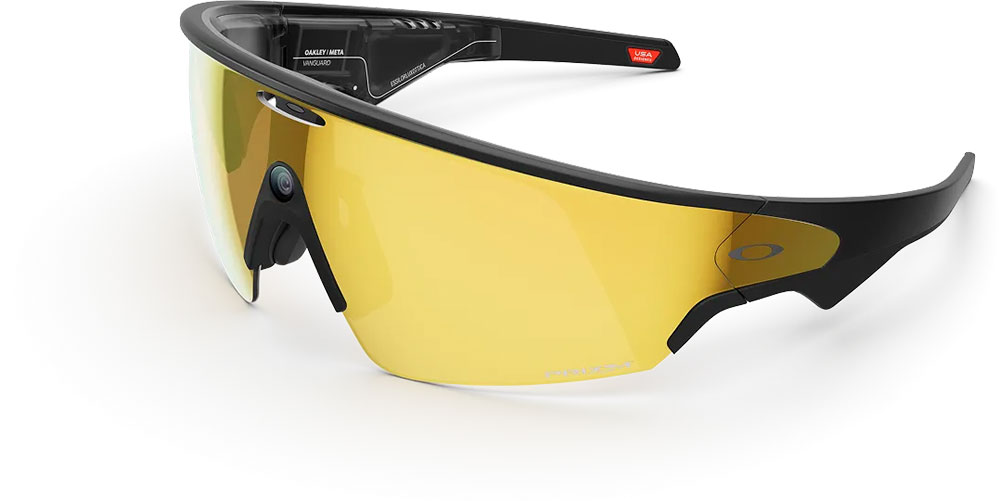 META Vanguard PRIZM 24K Gold - Sports Glasses