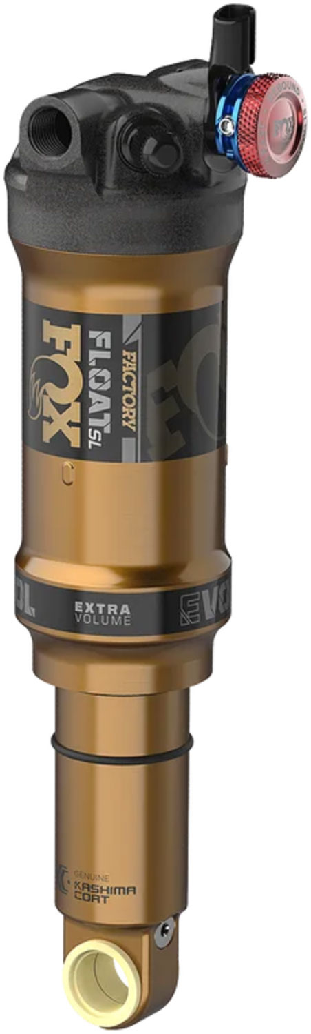 Amortiguador Float SL Factory EVOL LV, 3 posiciones de ajuste, 165x45, con trunnion y control remoto